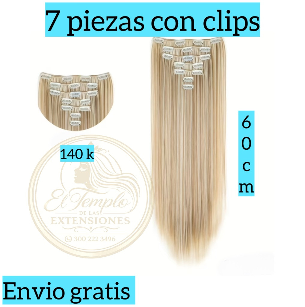 Imagen 1 de 7 piezas 24” rubio