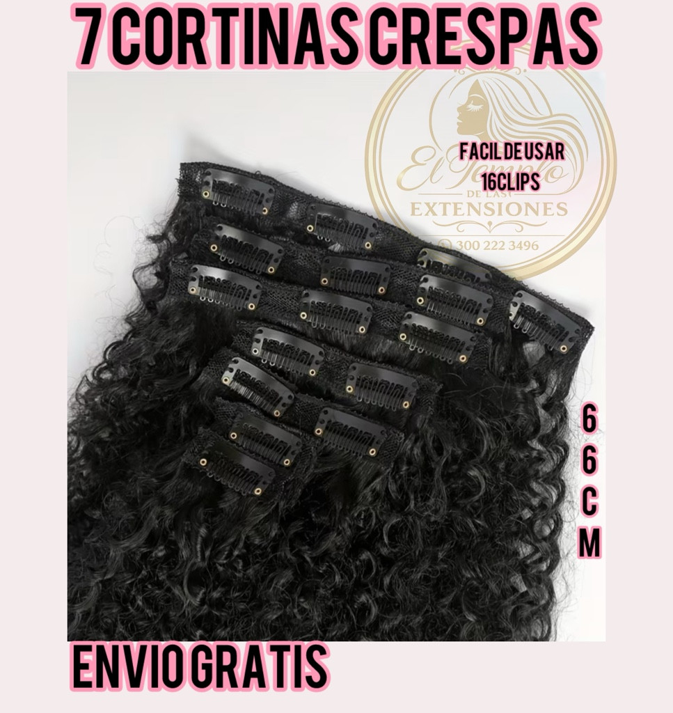 Imagen 1 de 7 piezas crespas 26”