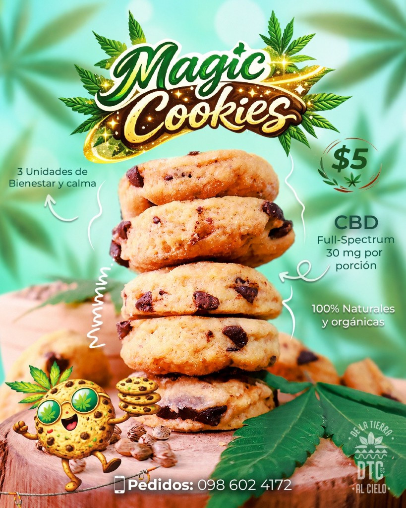 Imagen 1 de Magic Cookies CBD | 3Unid. x emp.