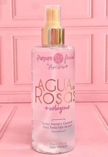 Imagen 1 de Agua De Rosas más Colágeno De Purpure