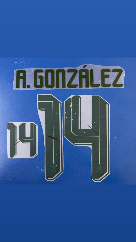 Imagen 1 de A. González #14 México visita 2026
