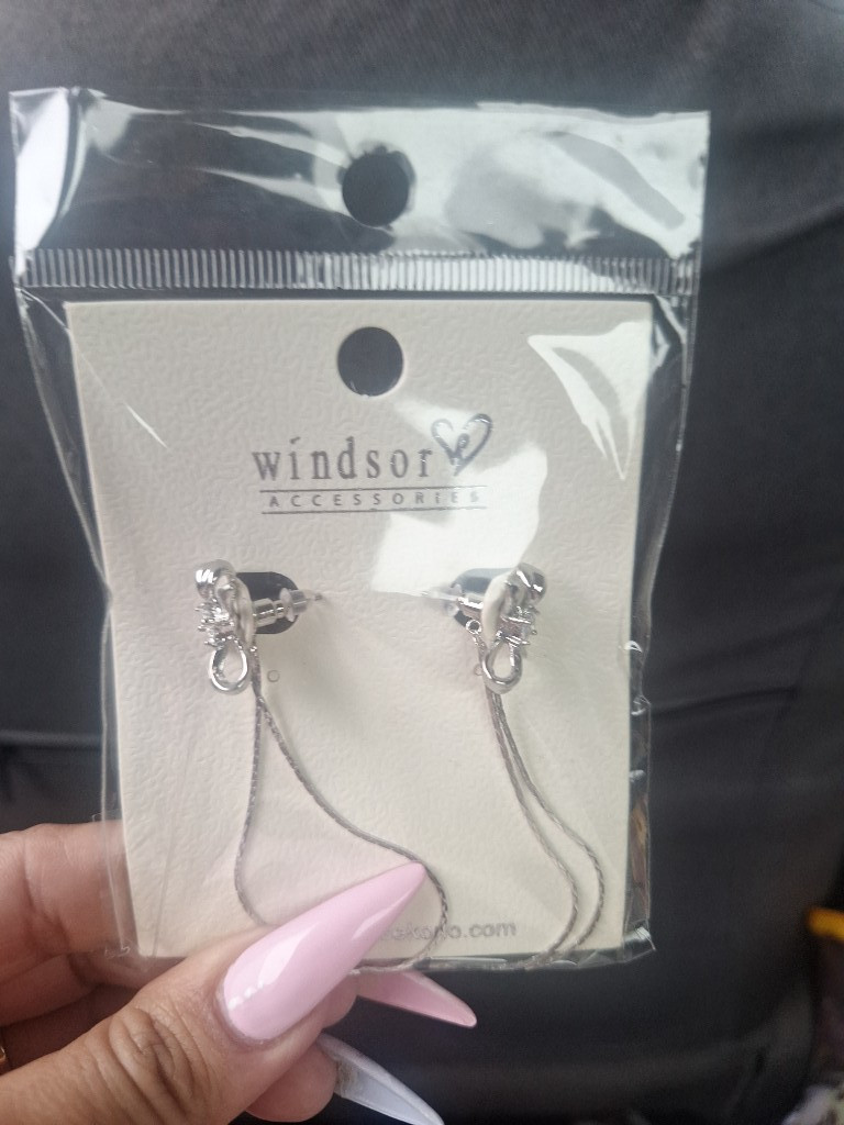 Imagen 1 de Aretes lazo