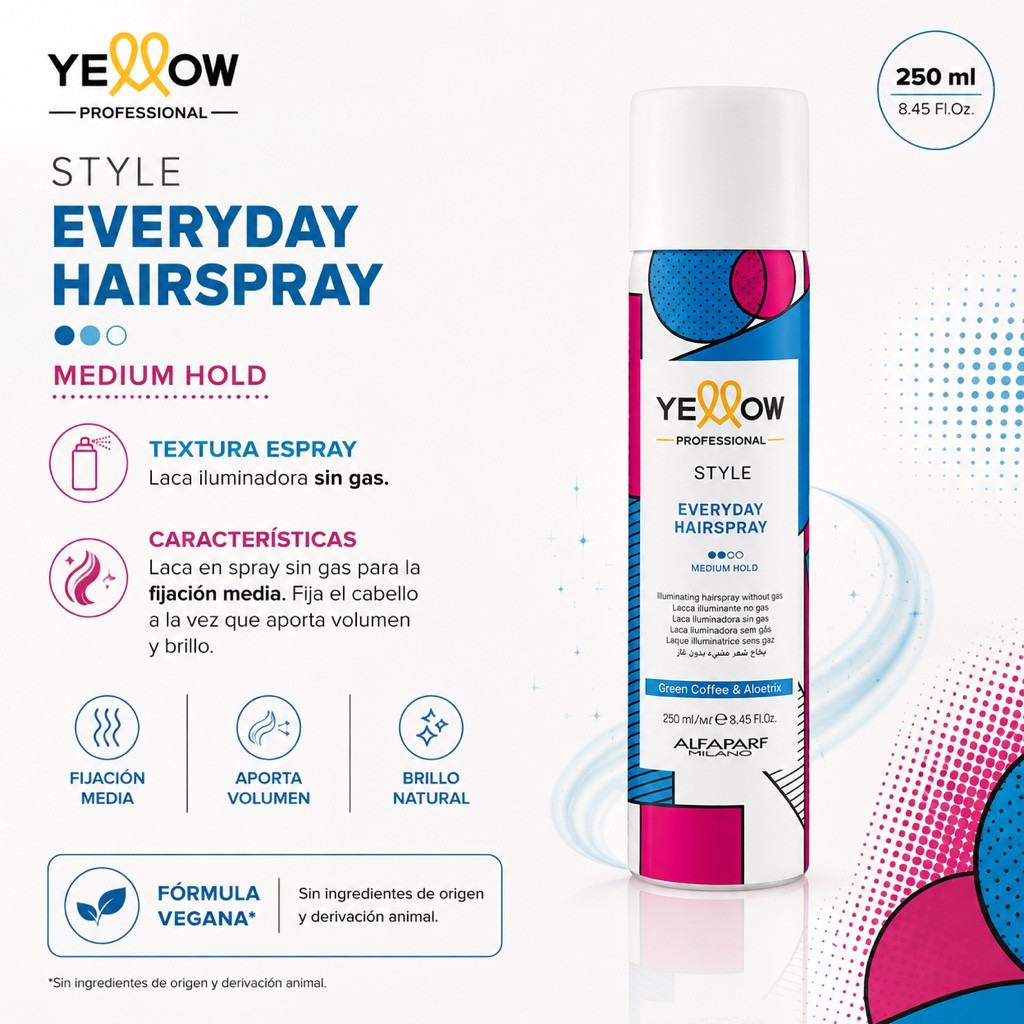 Imagen 1 de Yellow Professional laca sin gas