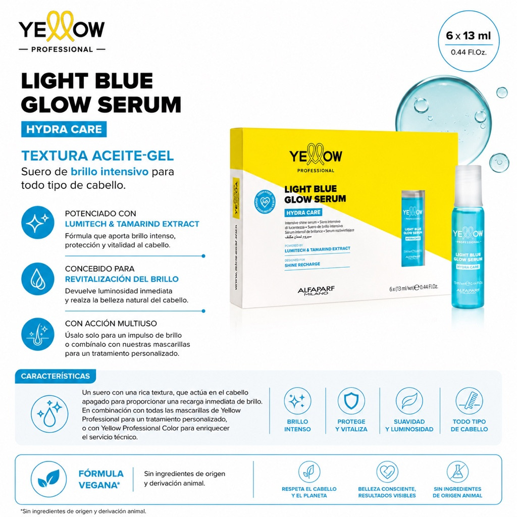 Imagen 1 de Ampolla Yellow Light Blue Glow Serum