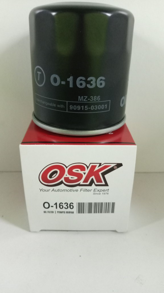 Imagen 1 de 0-1636 Filtro de aceite para carros Toyota