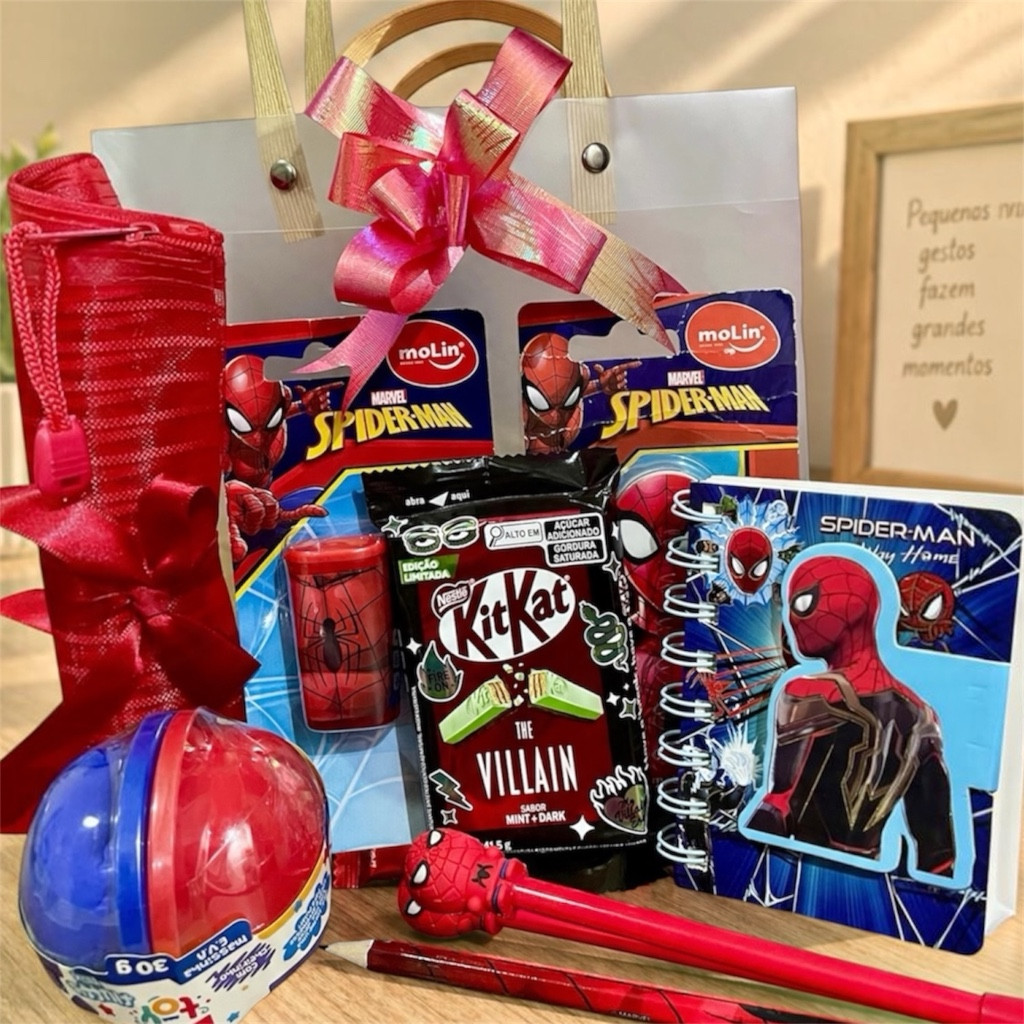 Imagem 1 de Kit Spider-Man Vermelho