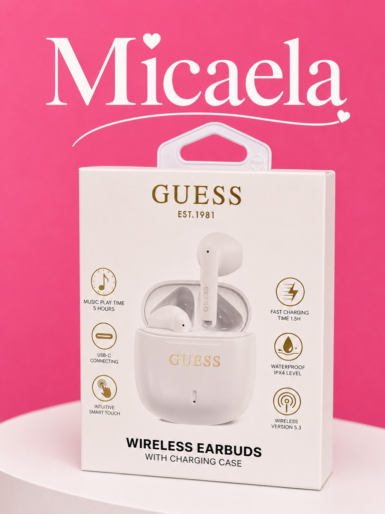 Imagen 1 de Audífonos Guess blanco