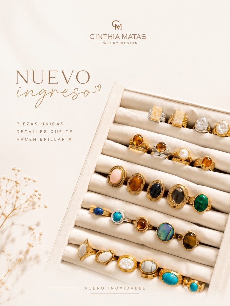 Imagen 1 de Anillos en Semipreciosas