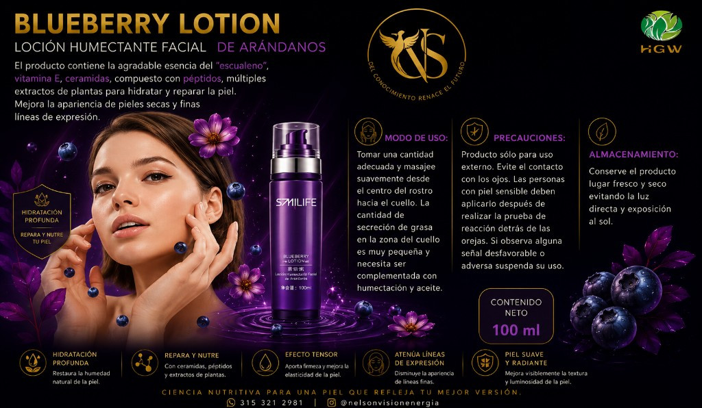 Imagen 1 de Blueberry Lotion facial