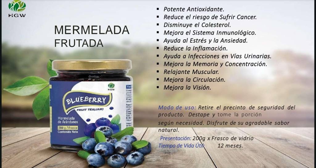 Imagen 1 de Blueberry Mermelada 200g