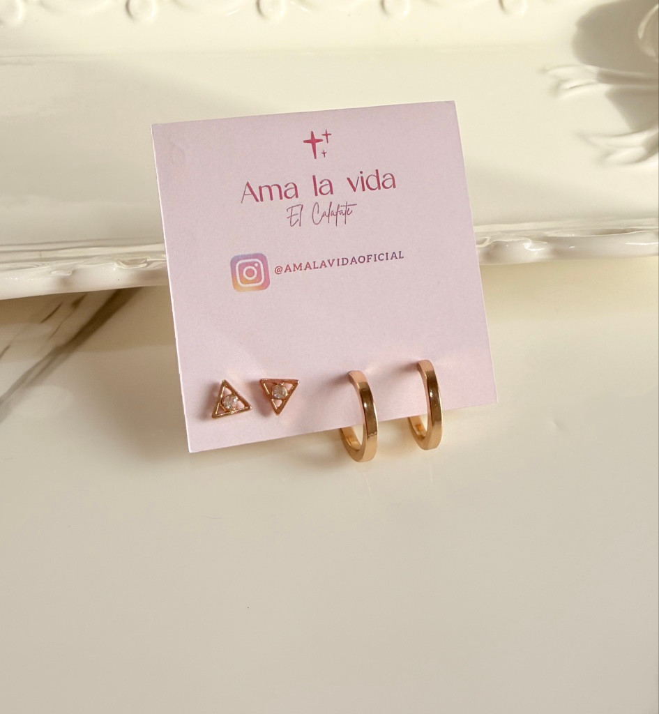 Imagen 1 de 2 pares aros hipo