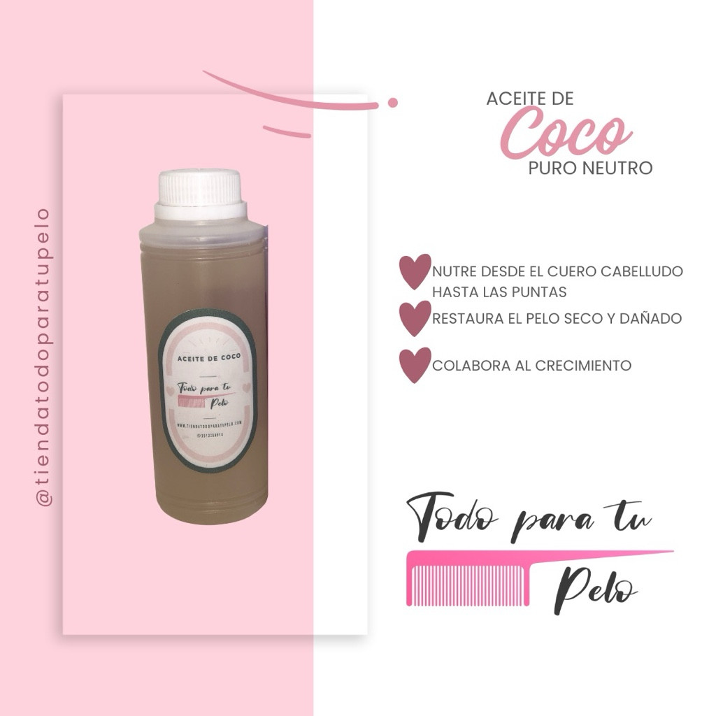 Imagen 1 de Aceite de coco-puro neutro