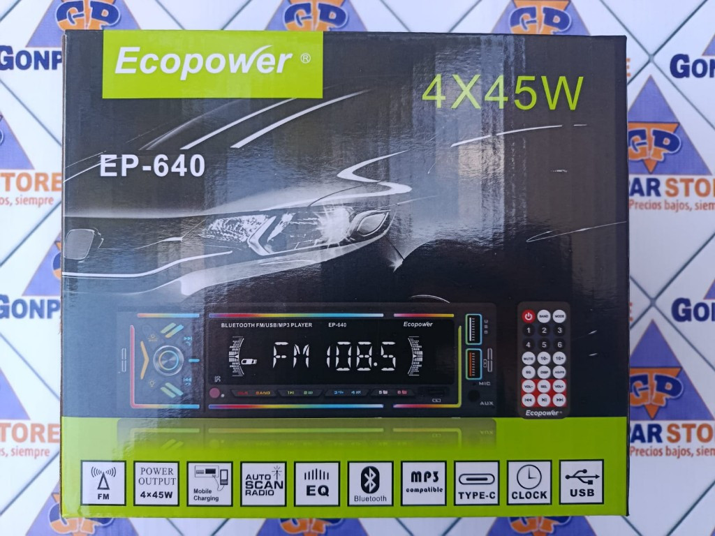 Imagen 1 de Autoradio Ecopower ep