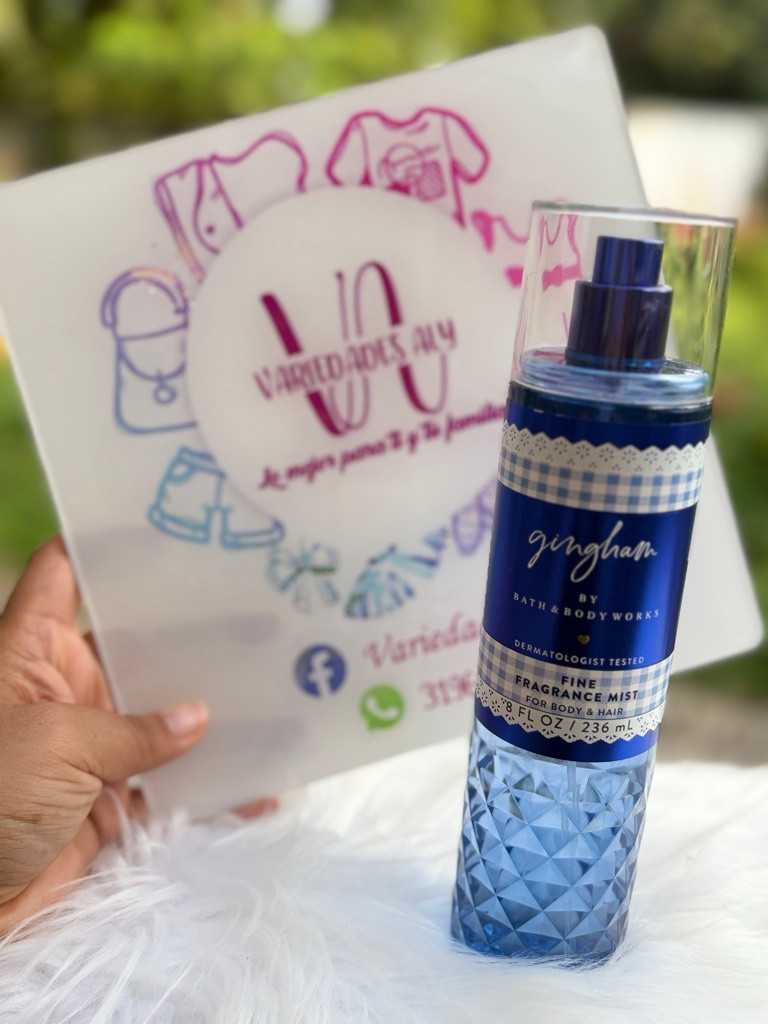Imagen 1 de Bath & Body Works Gingham blue splash