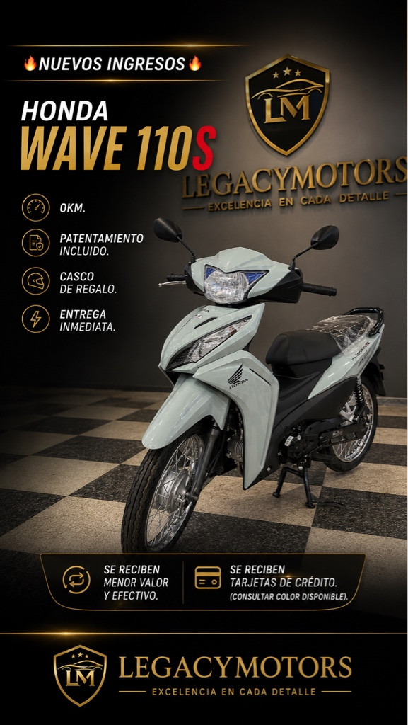 Imagen 1 de HONDA WAVE 110 0KM
