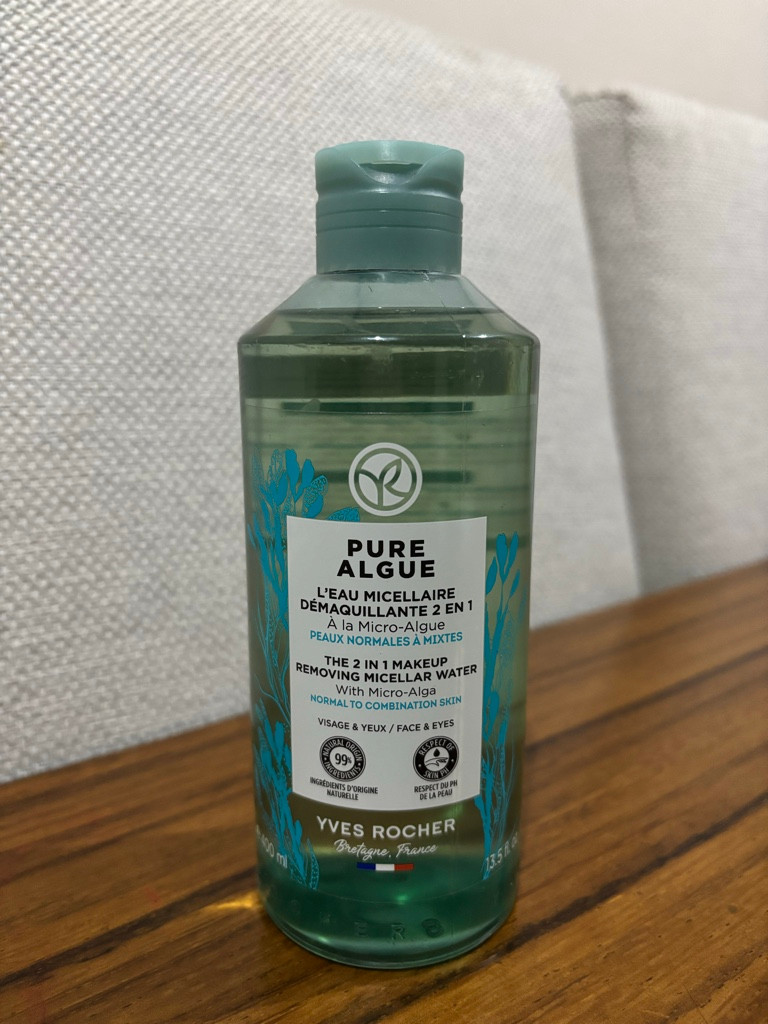 Imagen 1 de Agua micelar y desmaquillante pure algue