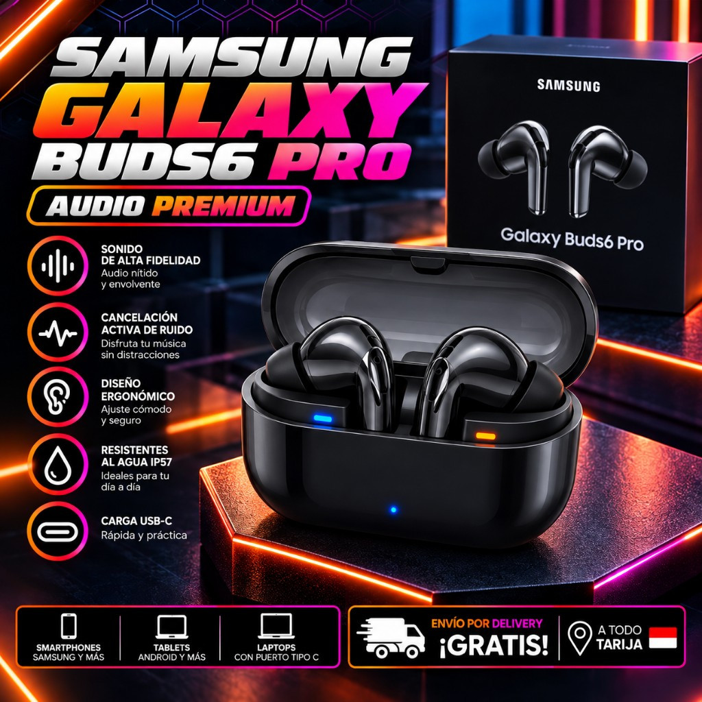Imagen 1 de AUDIFONOS BUDS 6 PRO