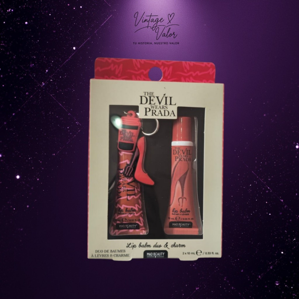 Imagen 1 de Mad Beauty The Devil Wears Prada duo labial rosa