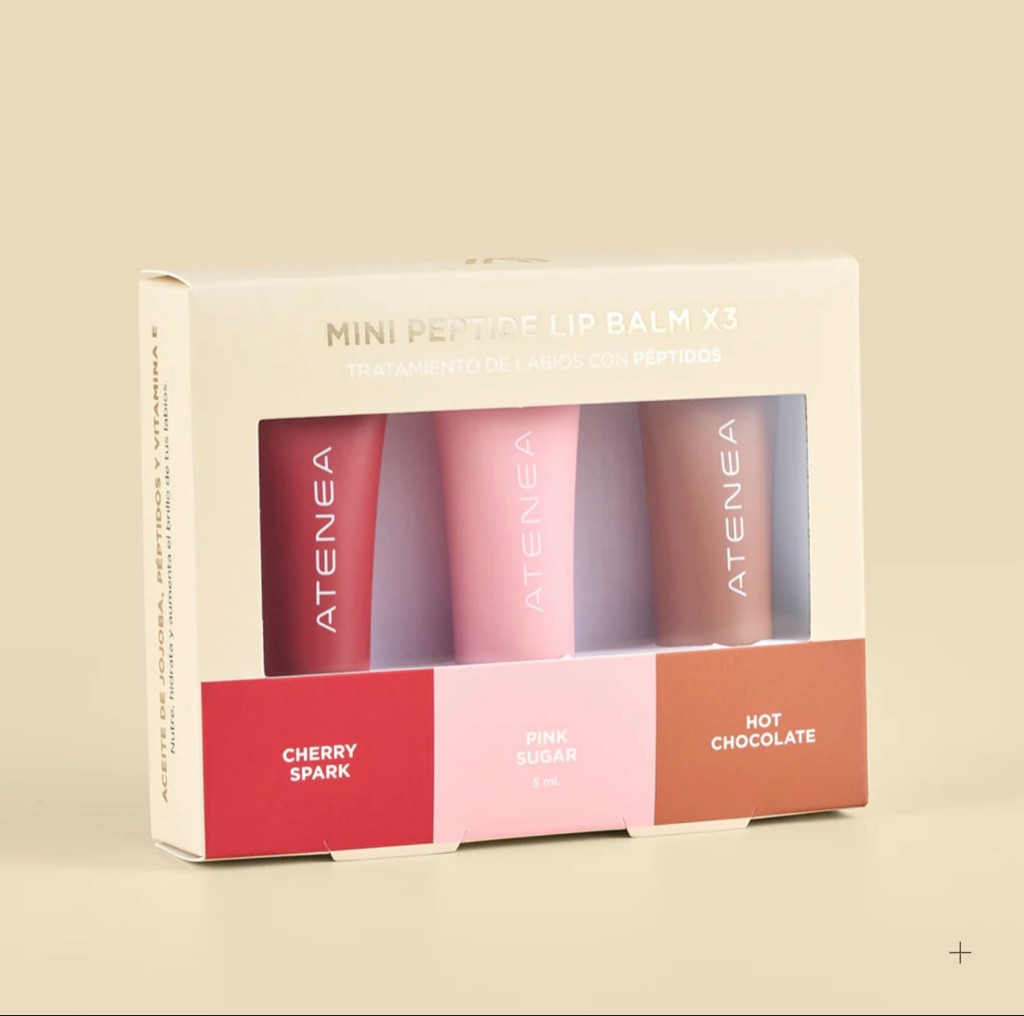 Imagen 1 de Atenea mini peptide lip balm x3