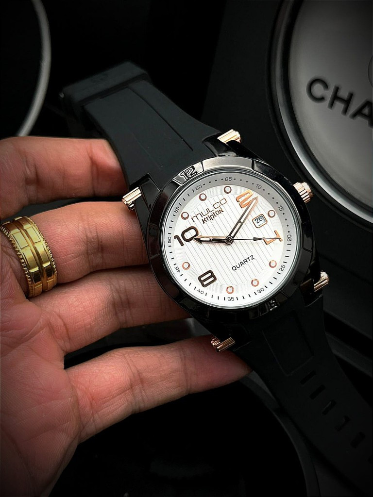 Imagen 1 de Reloj Mulco Kriptón Negro Blanco Dama