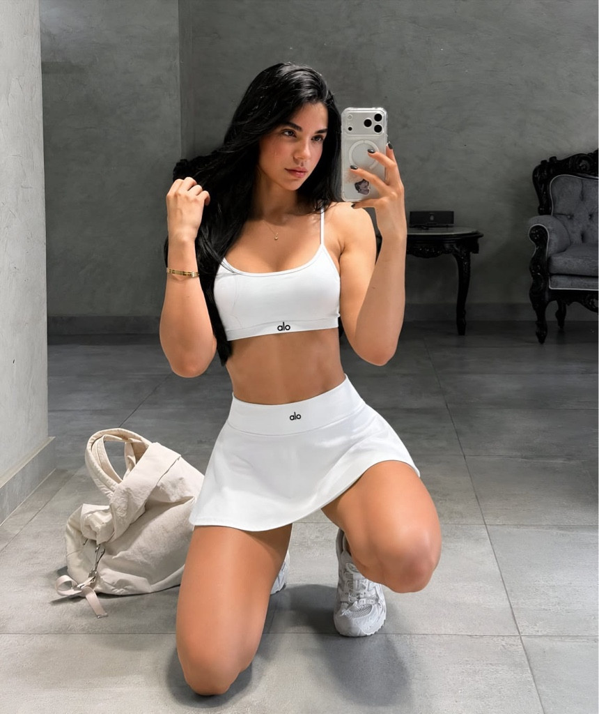Imagen 1 de Conjunto alo yoga blanco