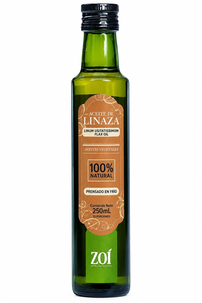 Imagen 1 de Aceite de Linaza x 250ml Zoi Extra Virgen 100%