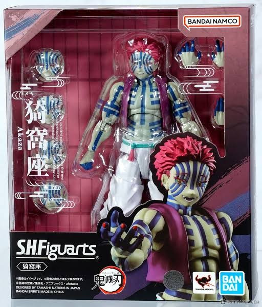 Imagen 1 de Akaza Sh figuarts Demon Slayer Bandai