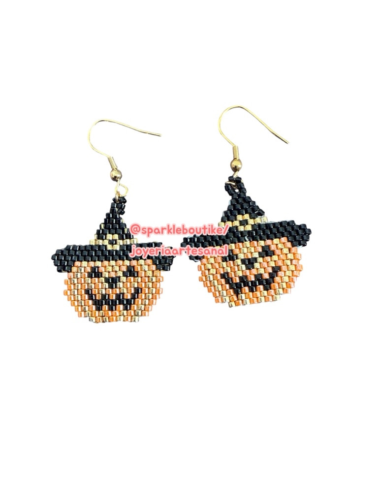 Imagen 1 de Aretes calabaza