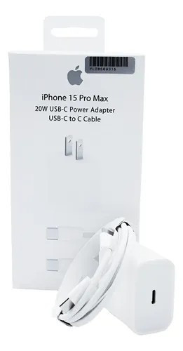 Imagen 1 de Apple cargador 20W USB-C + cable tipo-c