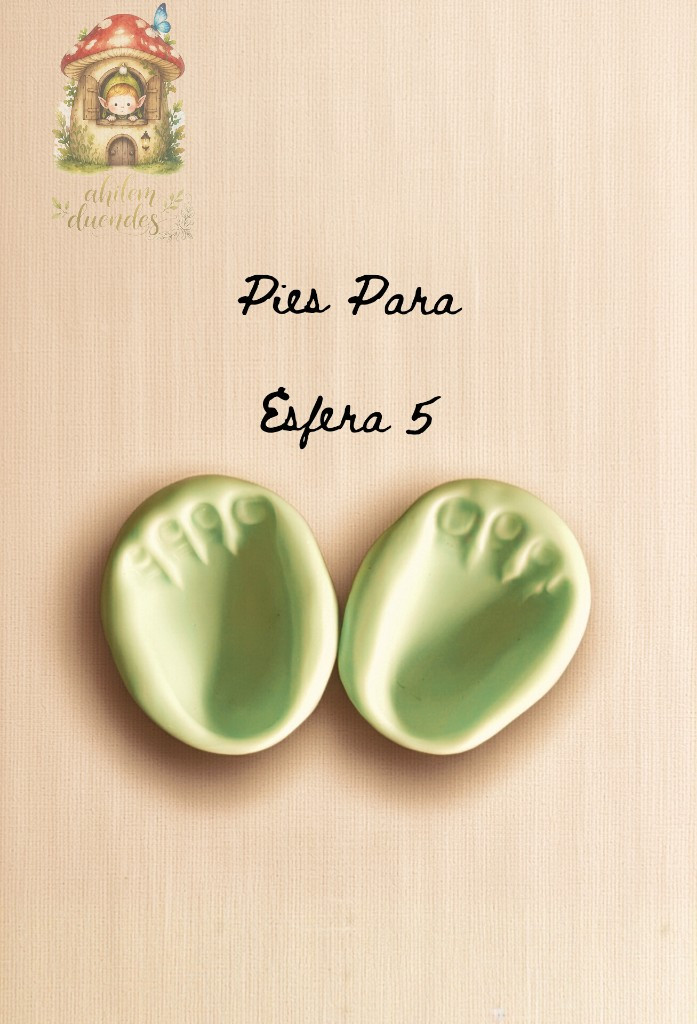 Imagen 1 de #5 Molde Pies Para esfera número 5