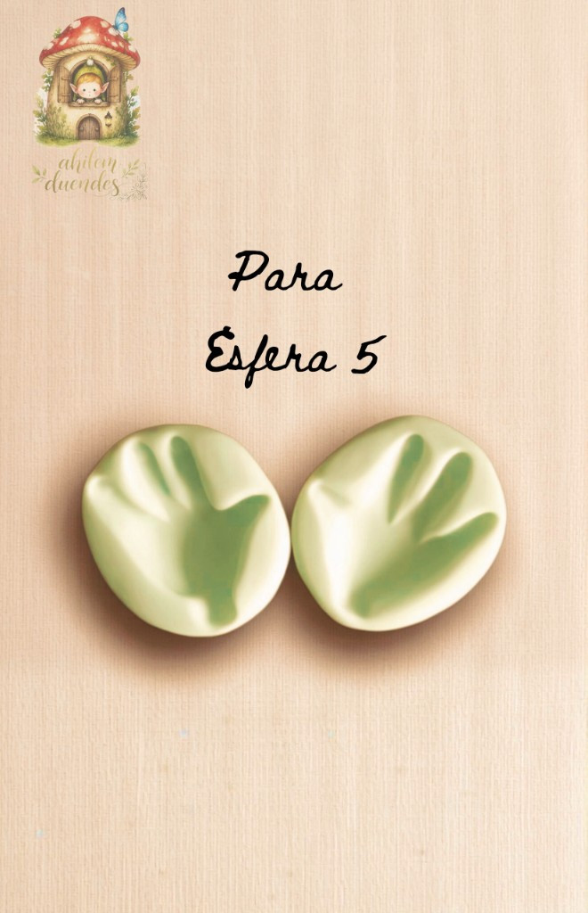 Imagen 1 de # 6 Molde  Manos para esfera número 5