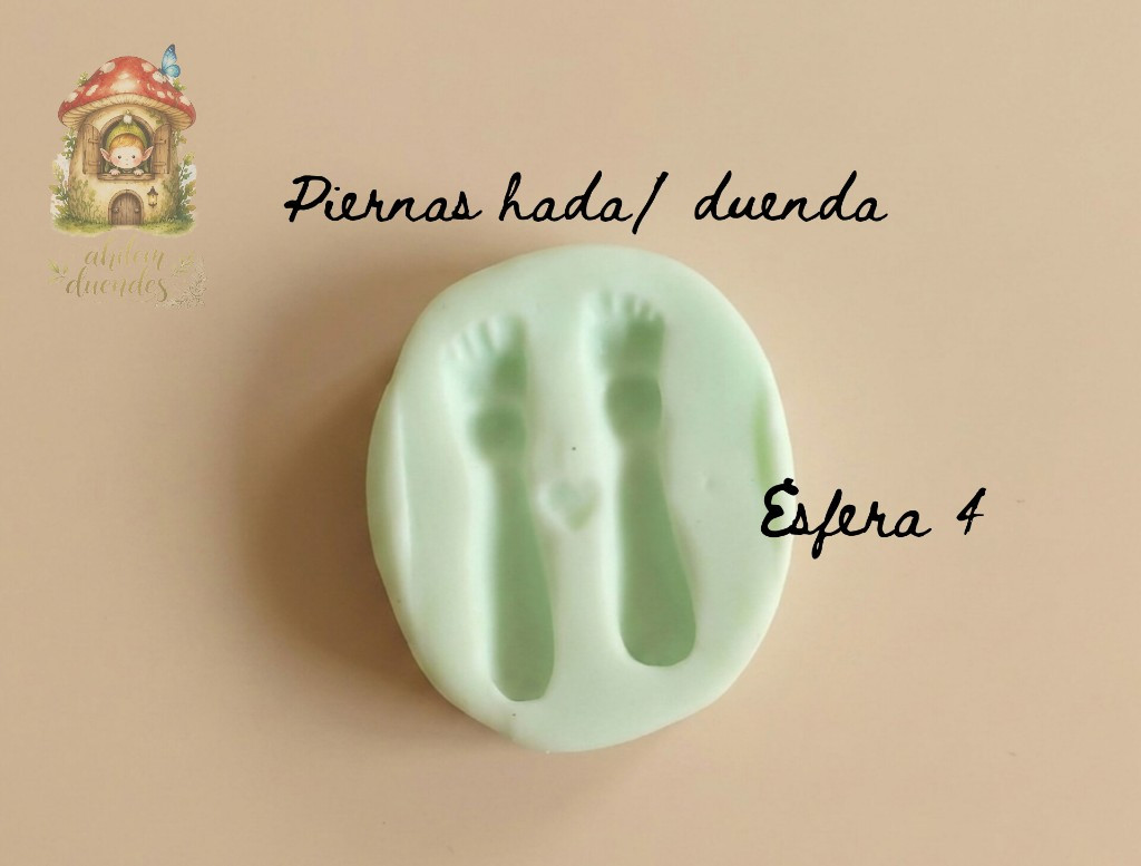 Imagen 1 de # 9 Molde  Piernas para esfera 4 femenino