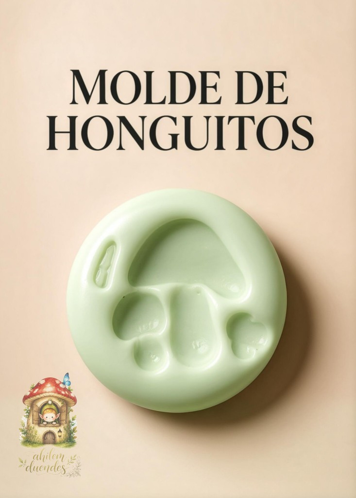 Imagen 1 de #14 Molde Honguito Aplique