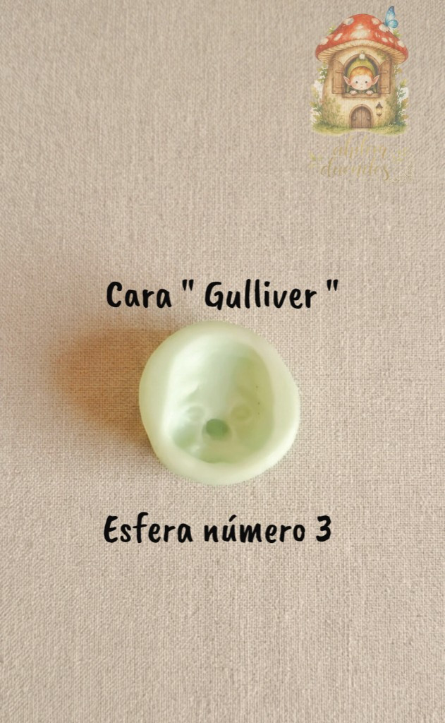 Imagen 1 de #12 Molde Cara " Gulliver " esfera 3