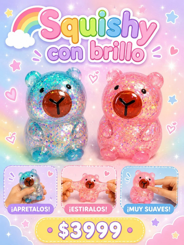 Imagen 1 de Squishy con brillo