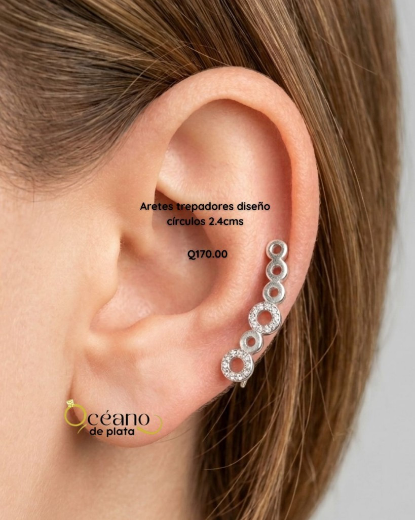 Imagen 1 de Aretes trepadores cod. JAT095