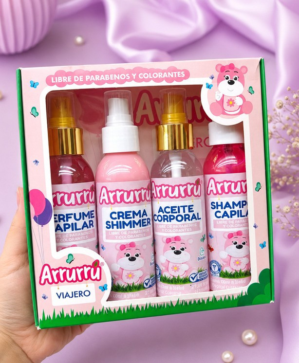 Imagen 1 de Arrurru viajero kit rosa