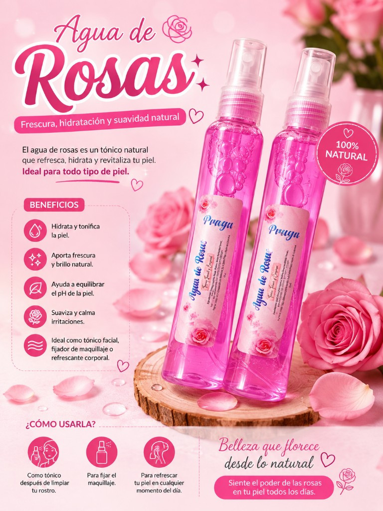 Imagen 1 de Agua de Rosas Praga