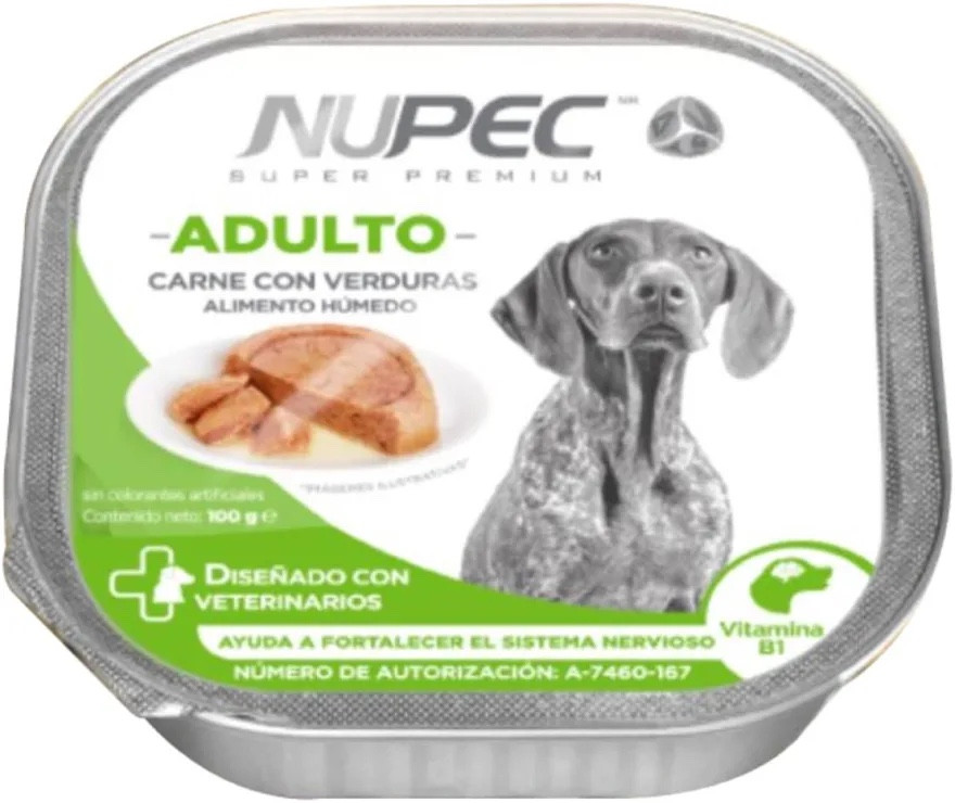 Imagen 1 de Alimento húmedo Nupec Adulto 100 gr.