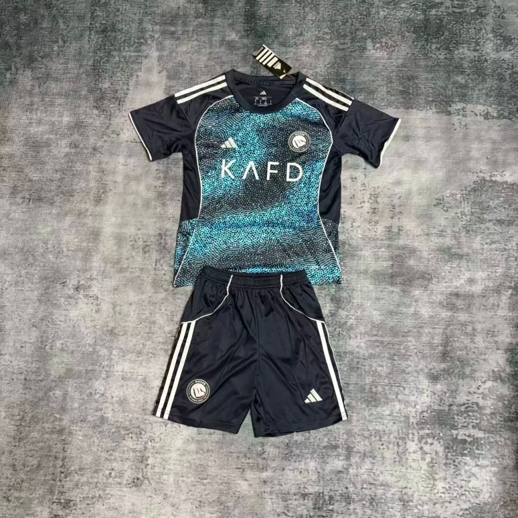 Imagem 1 de Al Nassr azul conjunto infantil