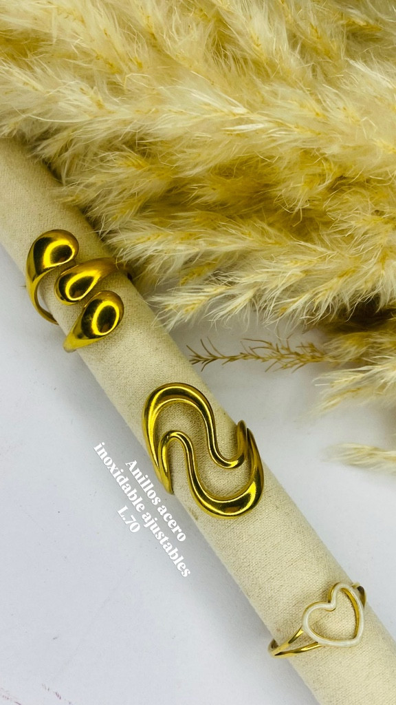 Imagen 1 de Anillos acero inoxidable L.70