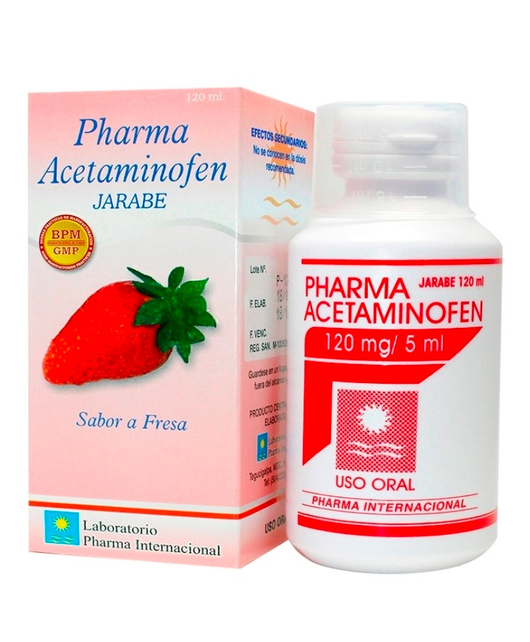 Imagen 1 de Acetaminofen jarabe 120ml