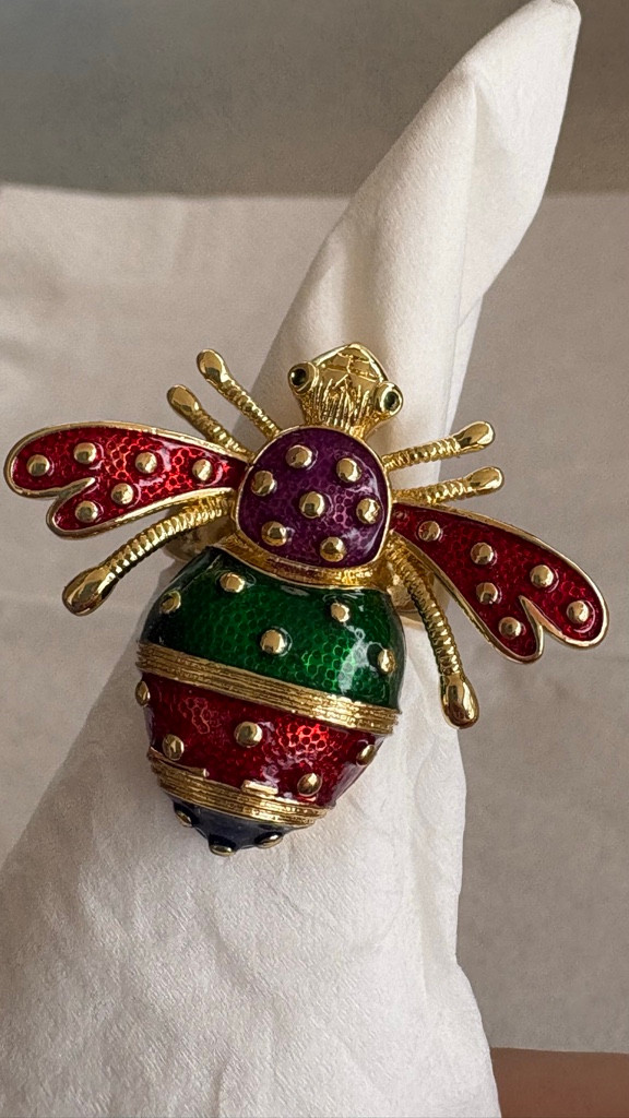 Imagen 1 de Anillo abeja multicolor
