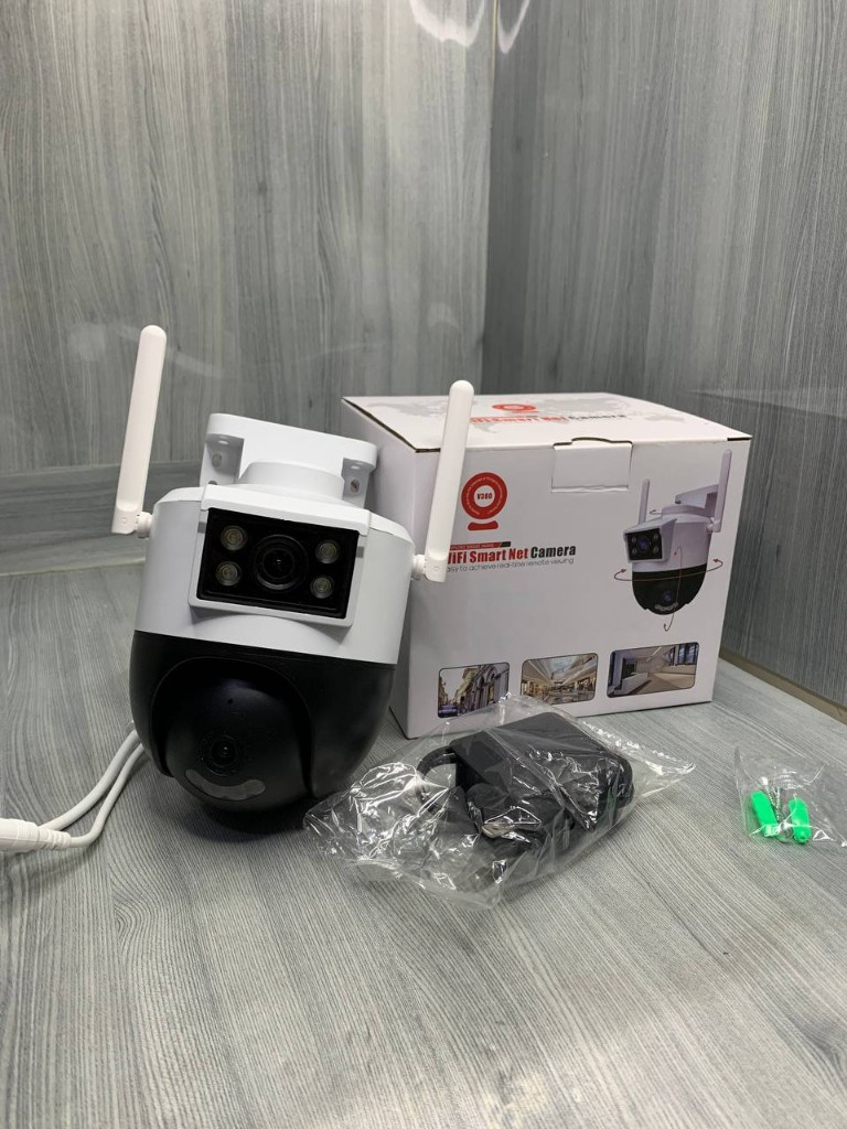 Imagen 1 de Camara WiFi PTZ doble lente V380pro