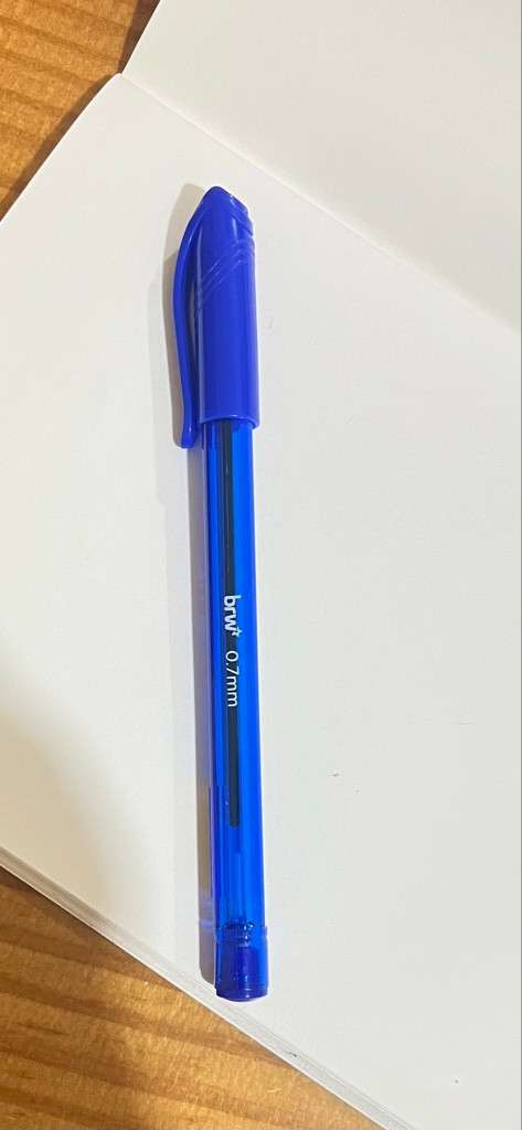 Imagem 1 de Caneta brw azul caneta 0.7mm