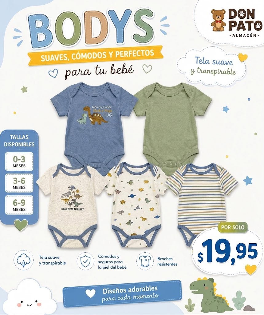 Imagen 1 de Bodys