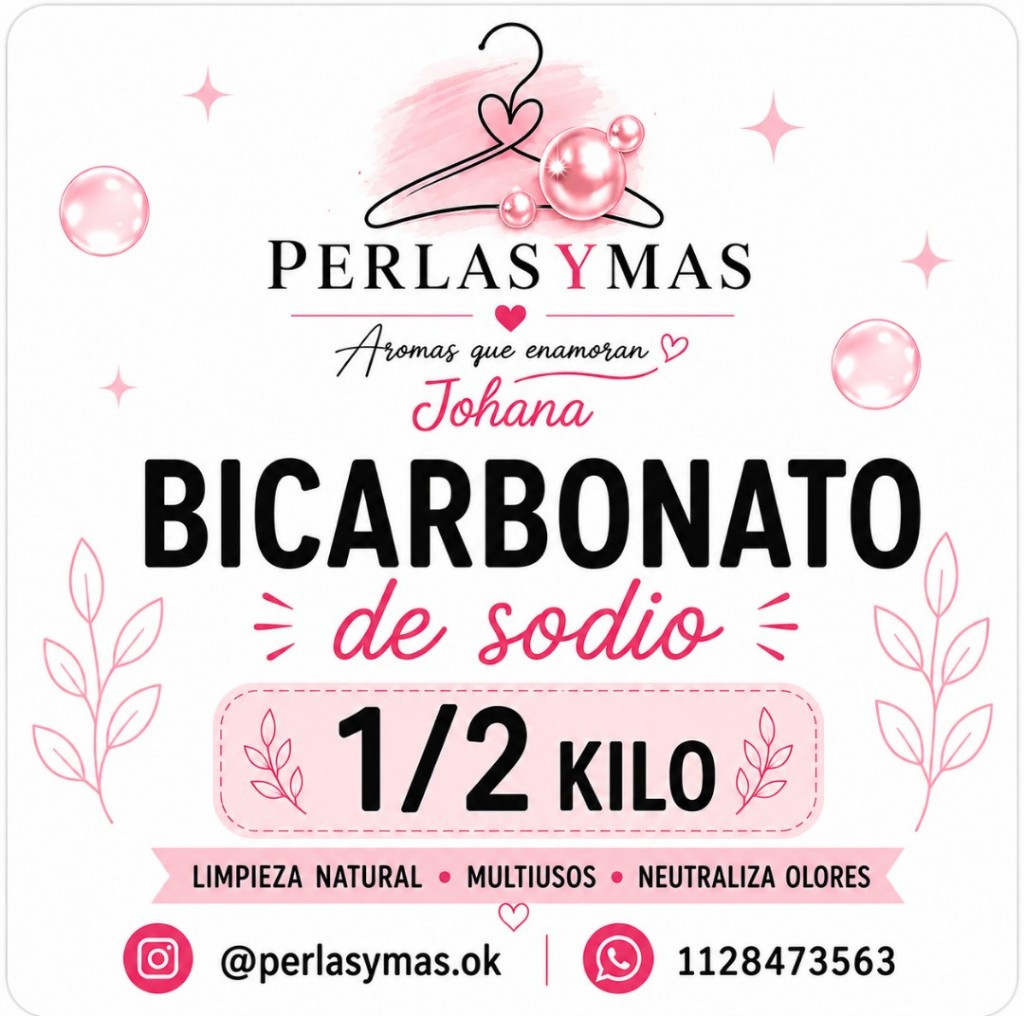 Imagen 1 de Bicarbonato de sodio 1/2 kilo