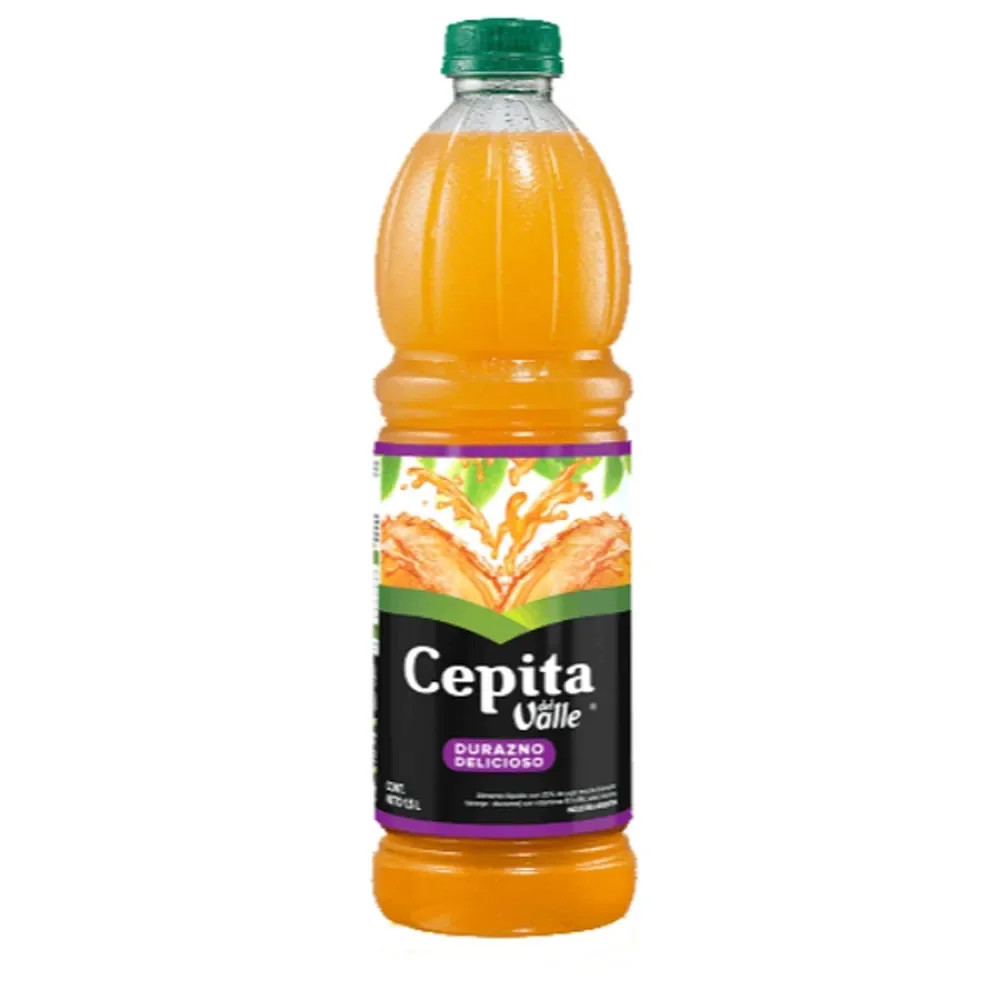 Imagen 1 de Cepita 1,5 lts "Durazno" (fardo 4 unidades)