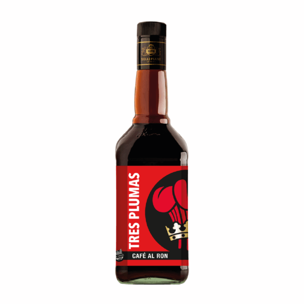 Imagen 1 de Licor CAFE AL RON 3Plumas 750 cc (unidad) 