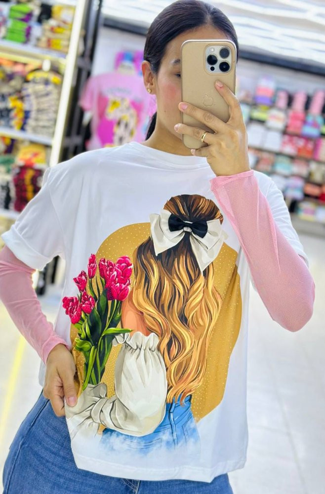 Imagen 1 de Blusa estampado Colombiana